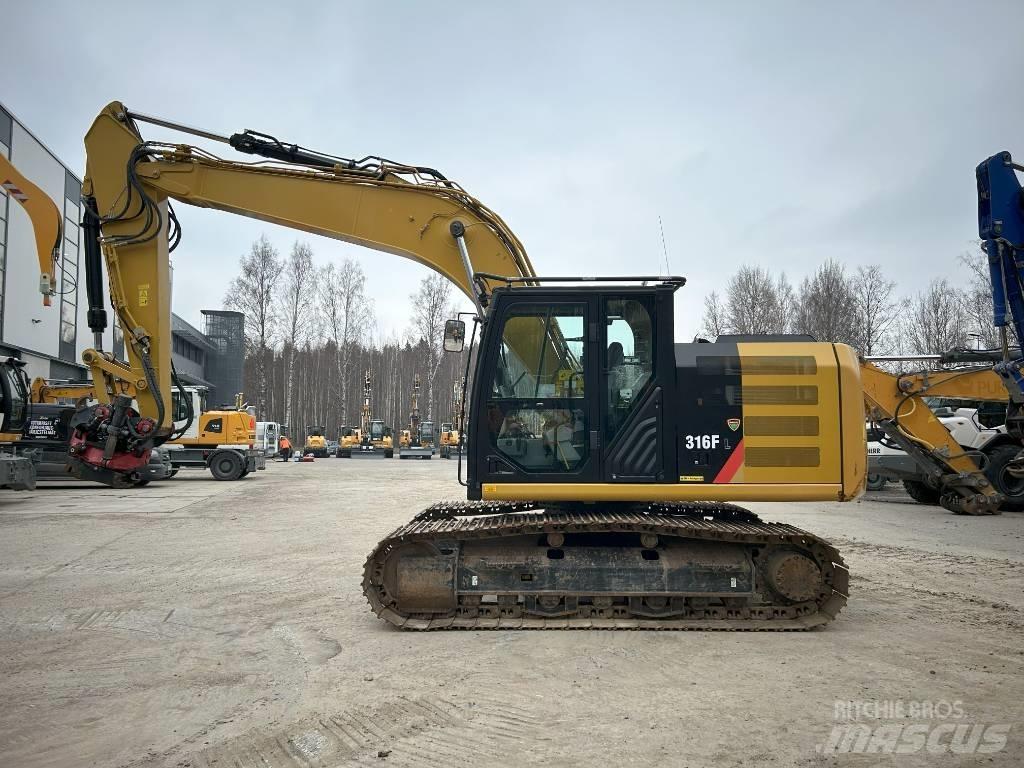 CAT 316 FL Bagri goseničarji