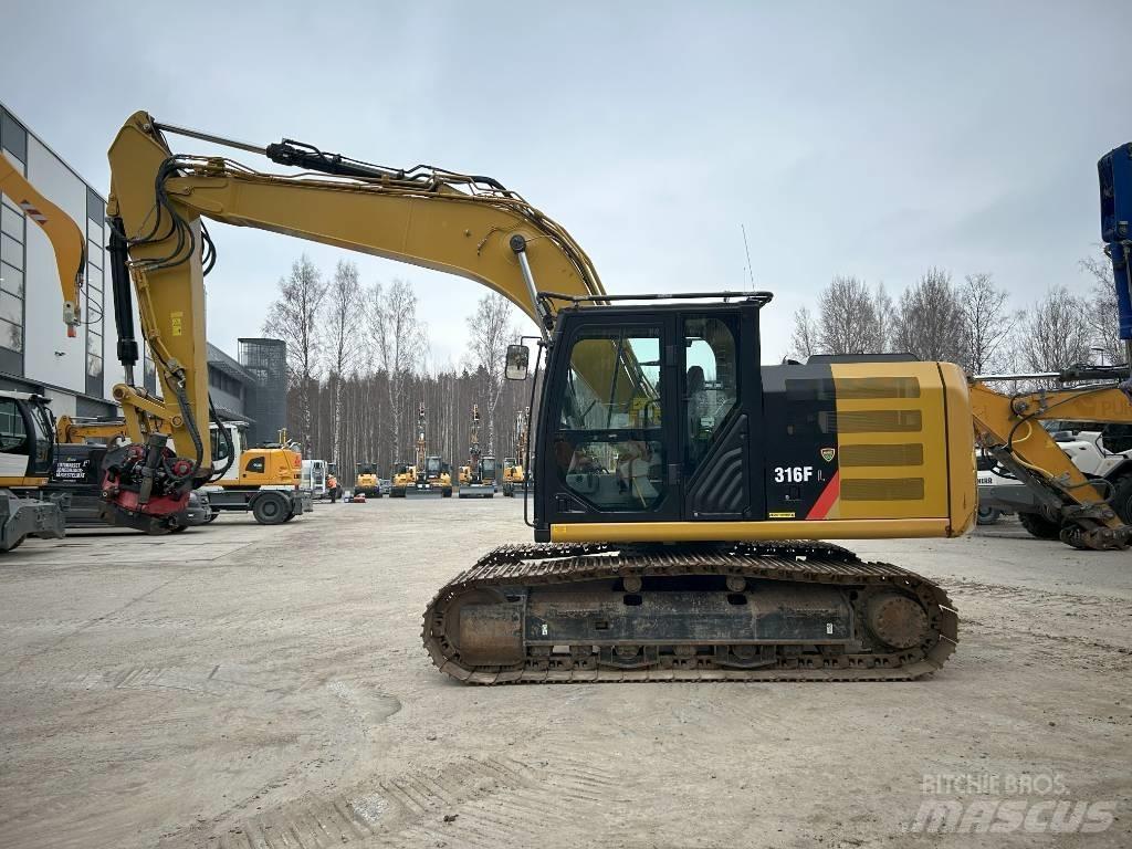 CAT 316 FL Bagri goseničarji