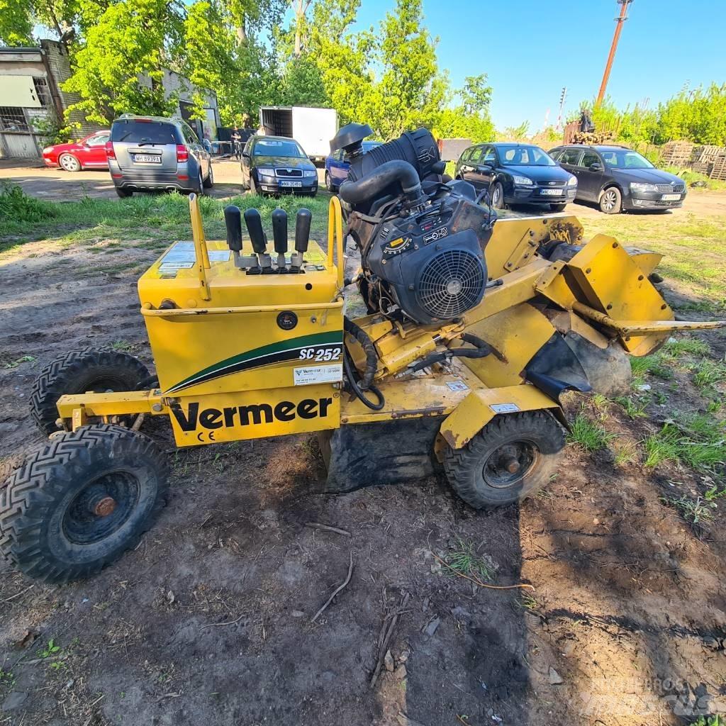 Vermeer SC252 Rezkalci panjev/štorov