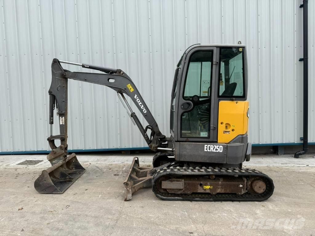 Volvo ECR 25 D Mini bagri <7t