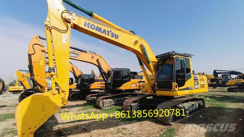 Komatsu PC 200-8 Midi bagri 7t – 12t