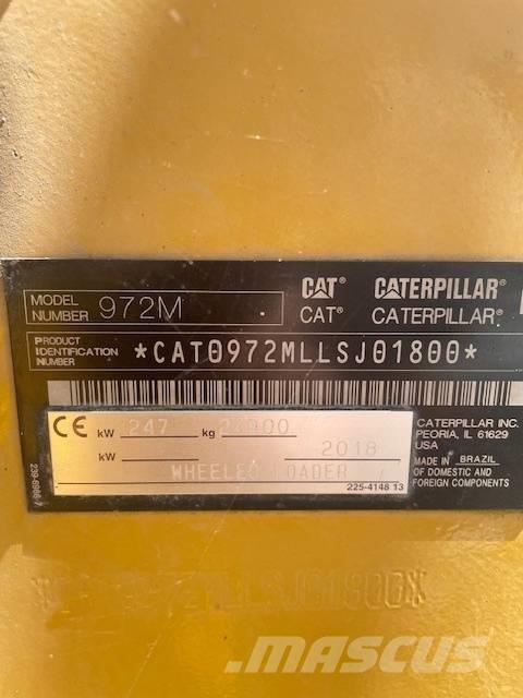 CAT 972 M Kolesni nakladalci
