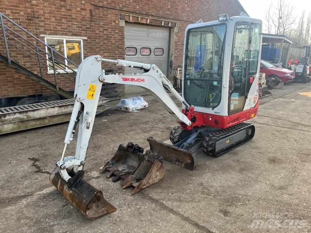 Takeuchi TB 216 Mini bagri <7t