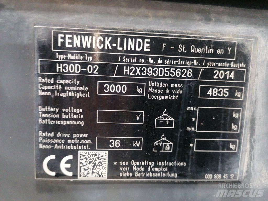Linde H30D-02 Dizelski viličarji