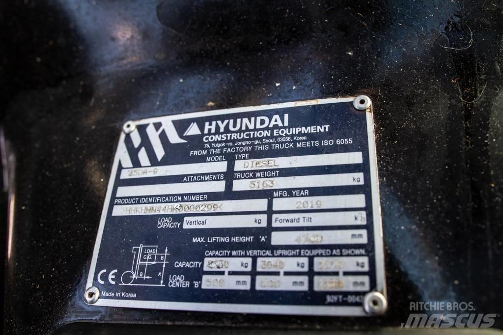 Hyundai 35 DA-9 Dizelski viličarji