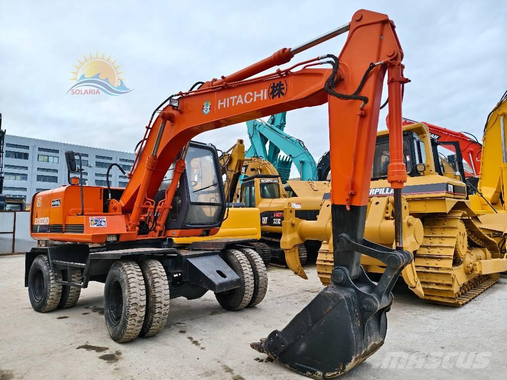 Hitachi EX 100 W D Bagri na kolesih