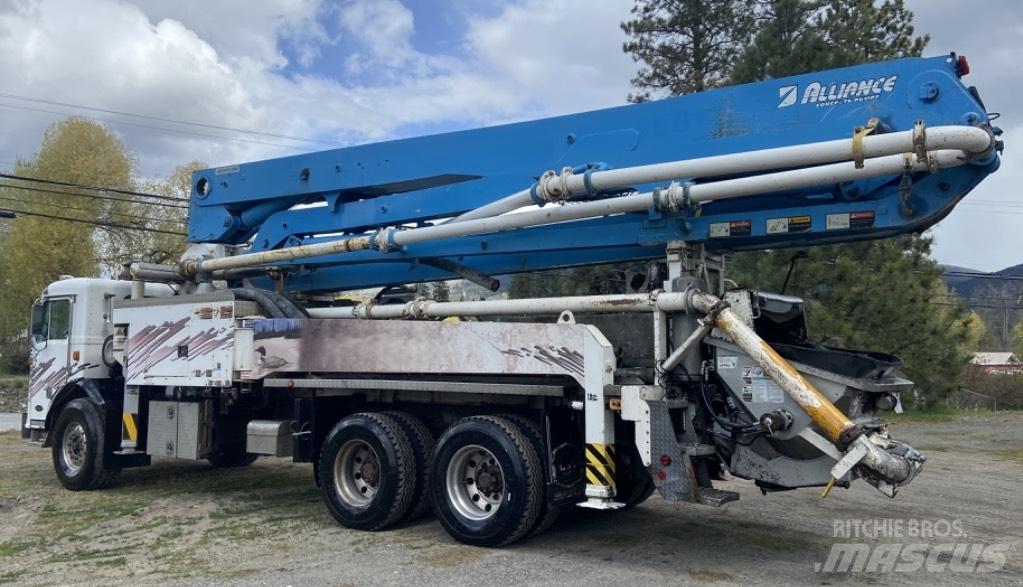 Alliance 37M Kamionske črpalke za beton