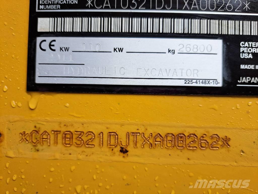 CAT 321 D Bagri goseničarji