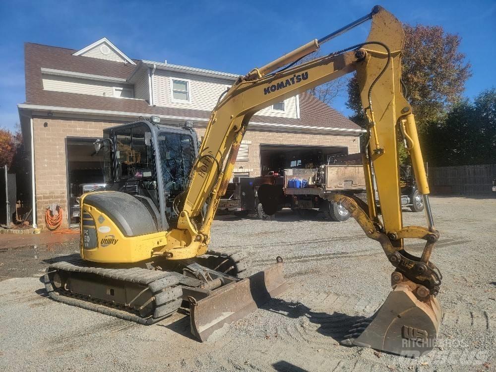 Komatsu PC 50 MR Mini bagri <7t