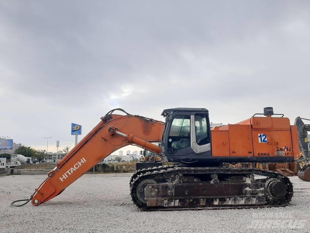 Hitachi ZX 670 LC H Bagri goseničarji