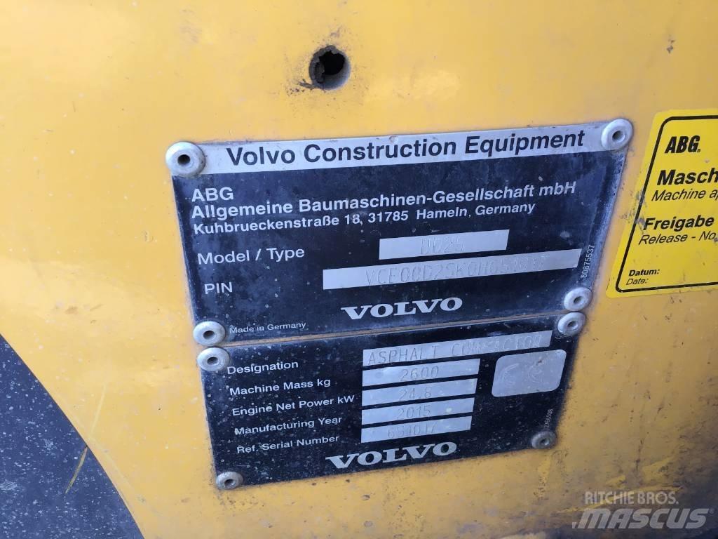 Volvo DD 25 Dvojni valjarji