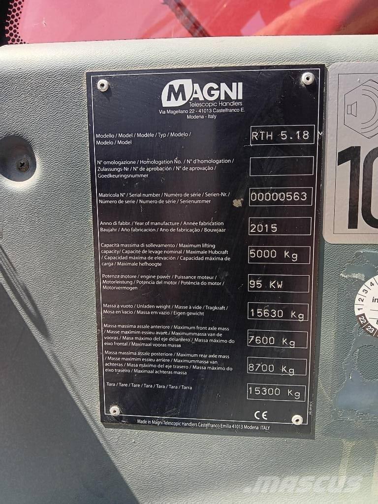 Magni RTH5.18 Teleskopski viličarji