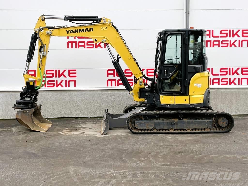 Yanmar Vio 50 Mini bagri <7t