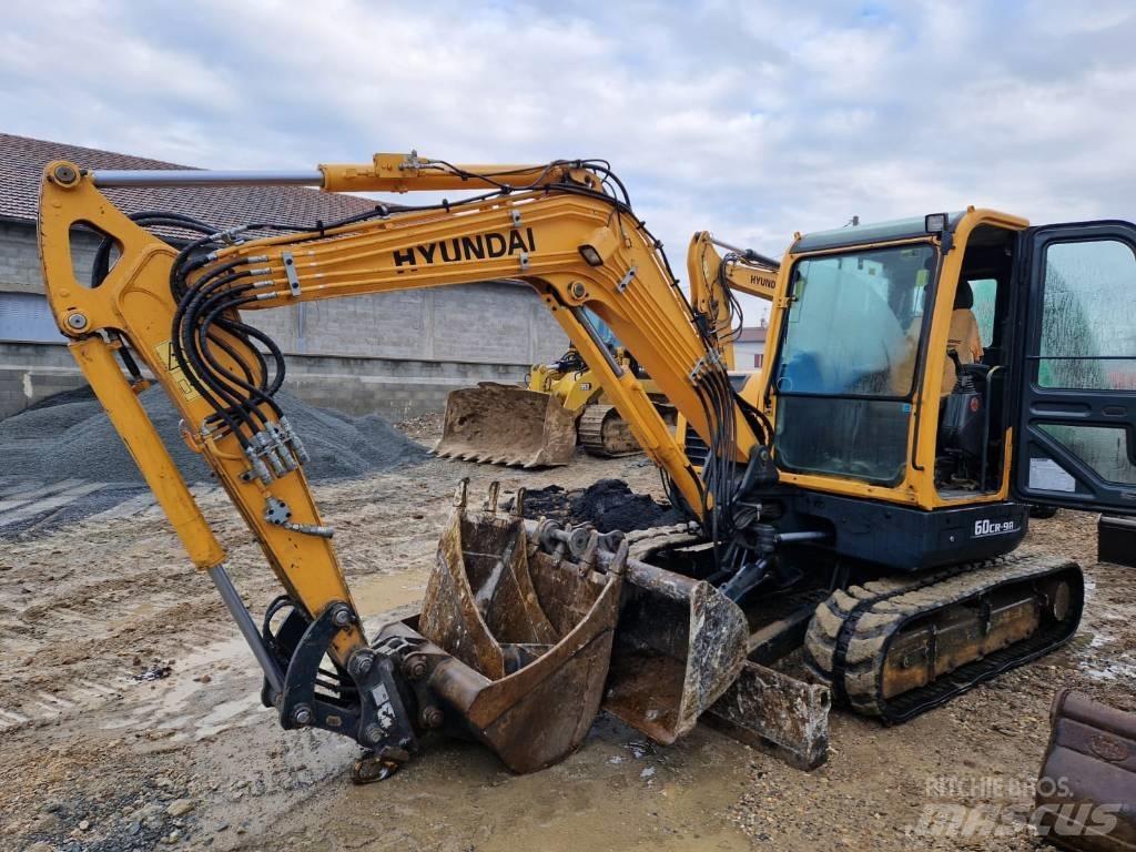 Hyundai R60CR-9A Mini bagri <7t