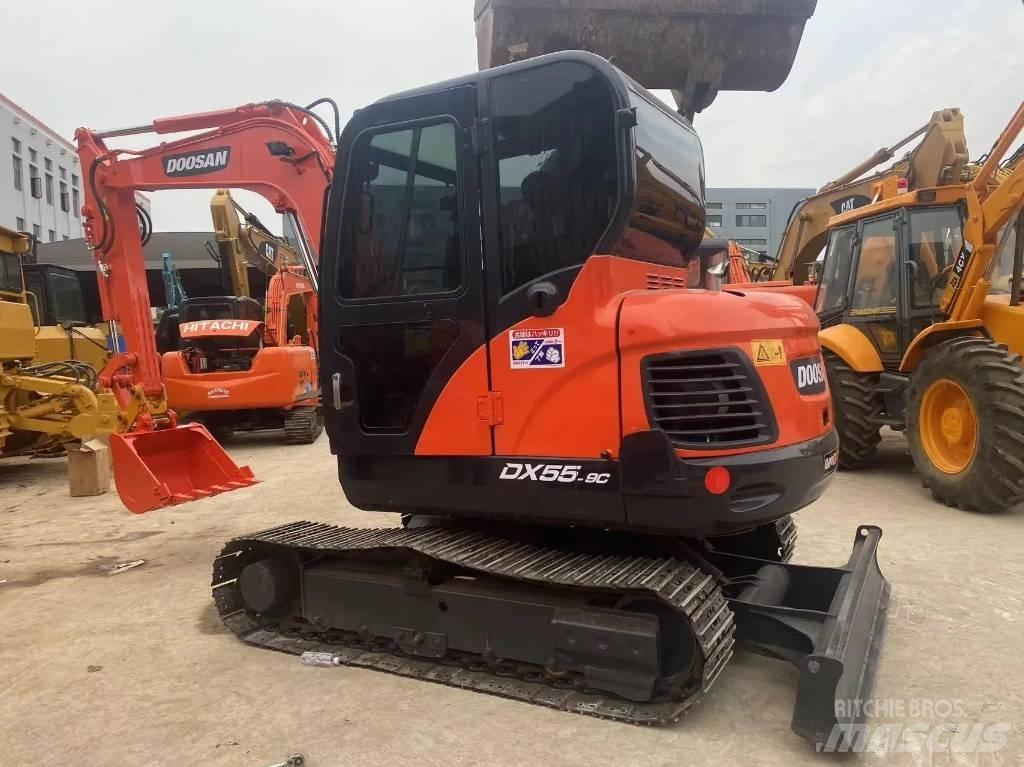Doosan DX55-9C Bagri goseničarji