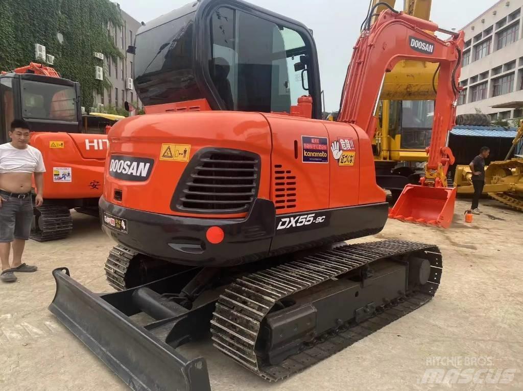Doosan DX55-9C Bagri goseničarji