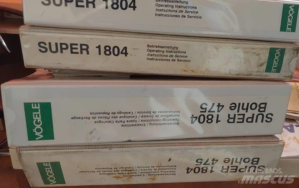 Vögele 1804 Asfaltni finišerji