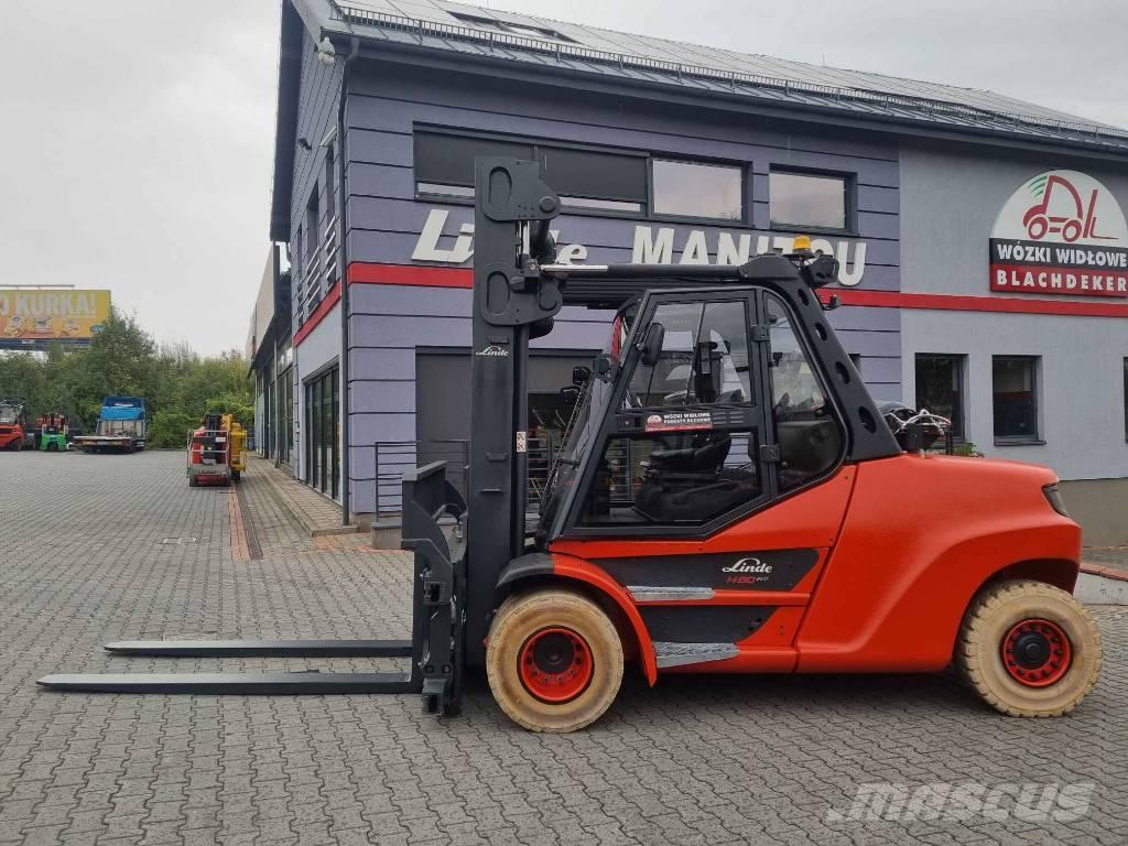 Linde H80T-03/1100 Plinski viličarji