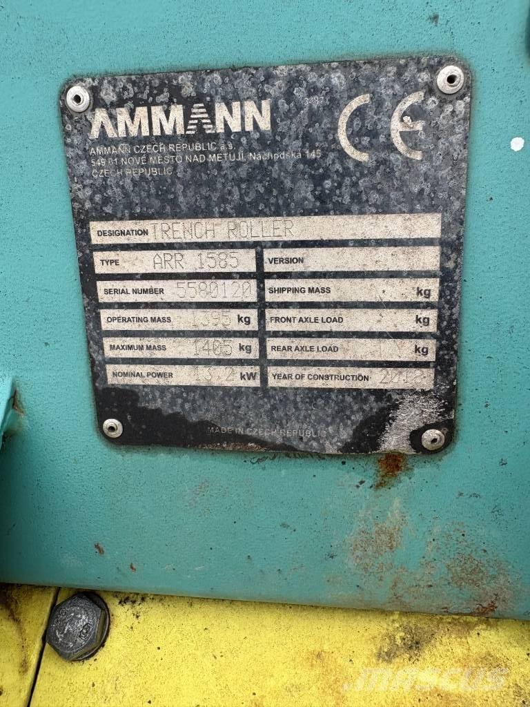 Ammann ARR 1585 Drugi valjarji