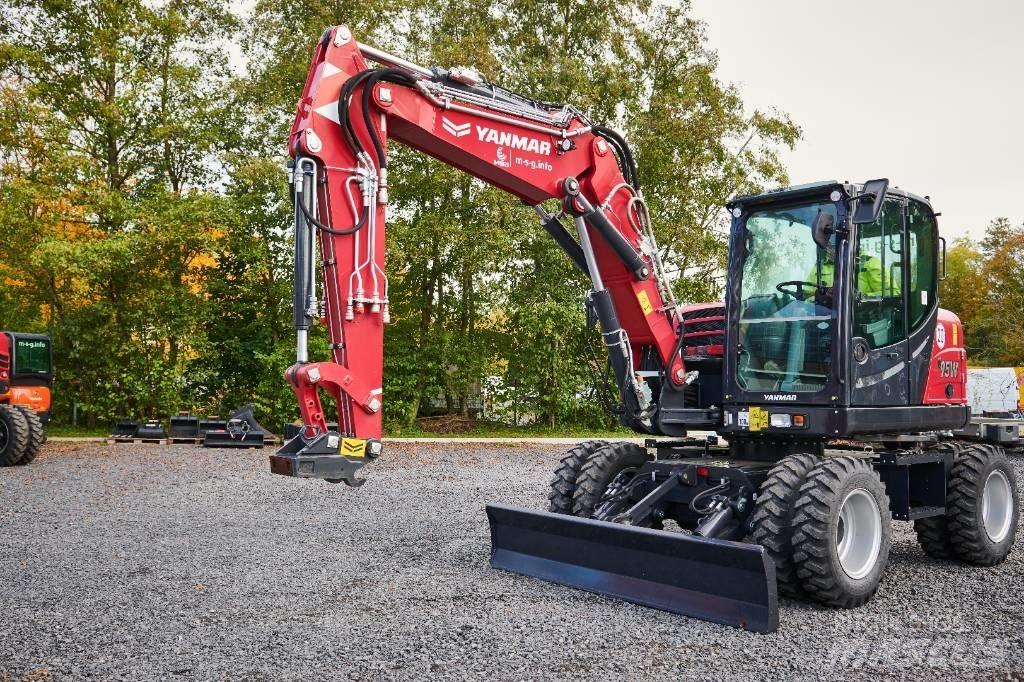 Yanmar B95W Bagri na kolesih