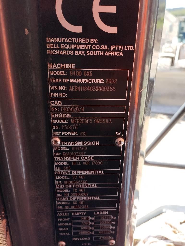 Bell B 40 D Zglobni demperji