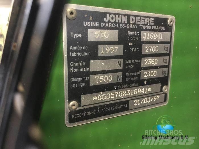 John Deere 570 Kombajni za krmo