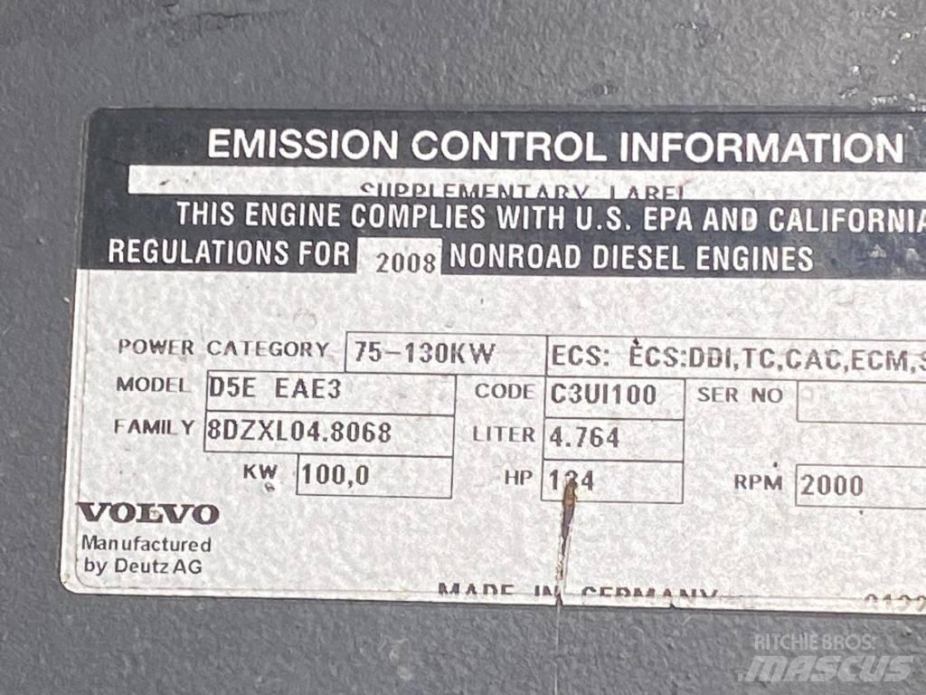 Volvo EW 140 C Bagri na kolesih