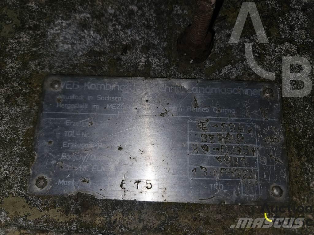 Fortschritt E281C Kombajni za krmo