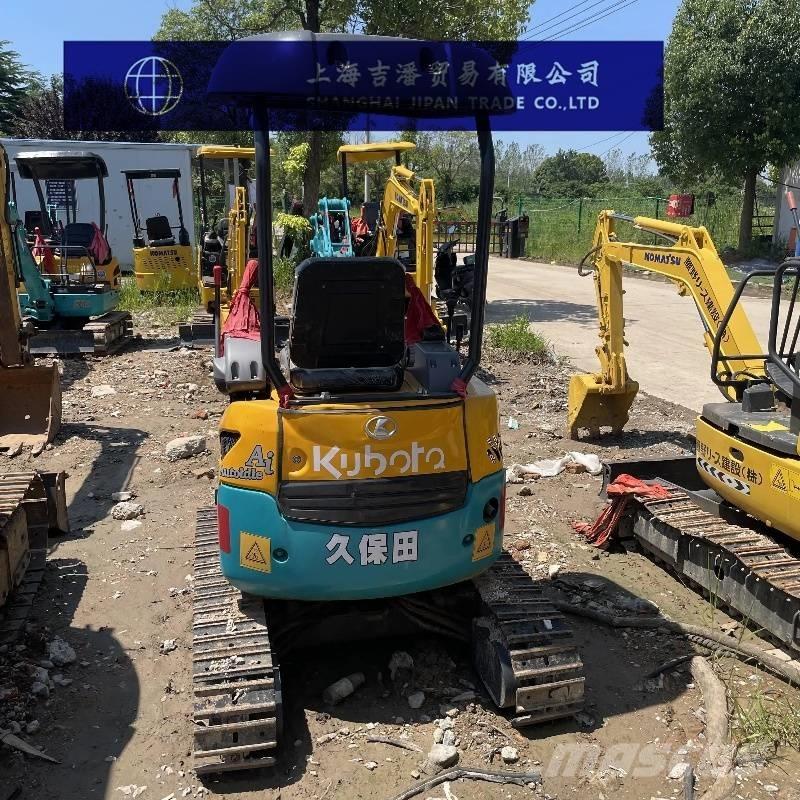 Kubota U 17 Mini bagri <7t