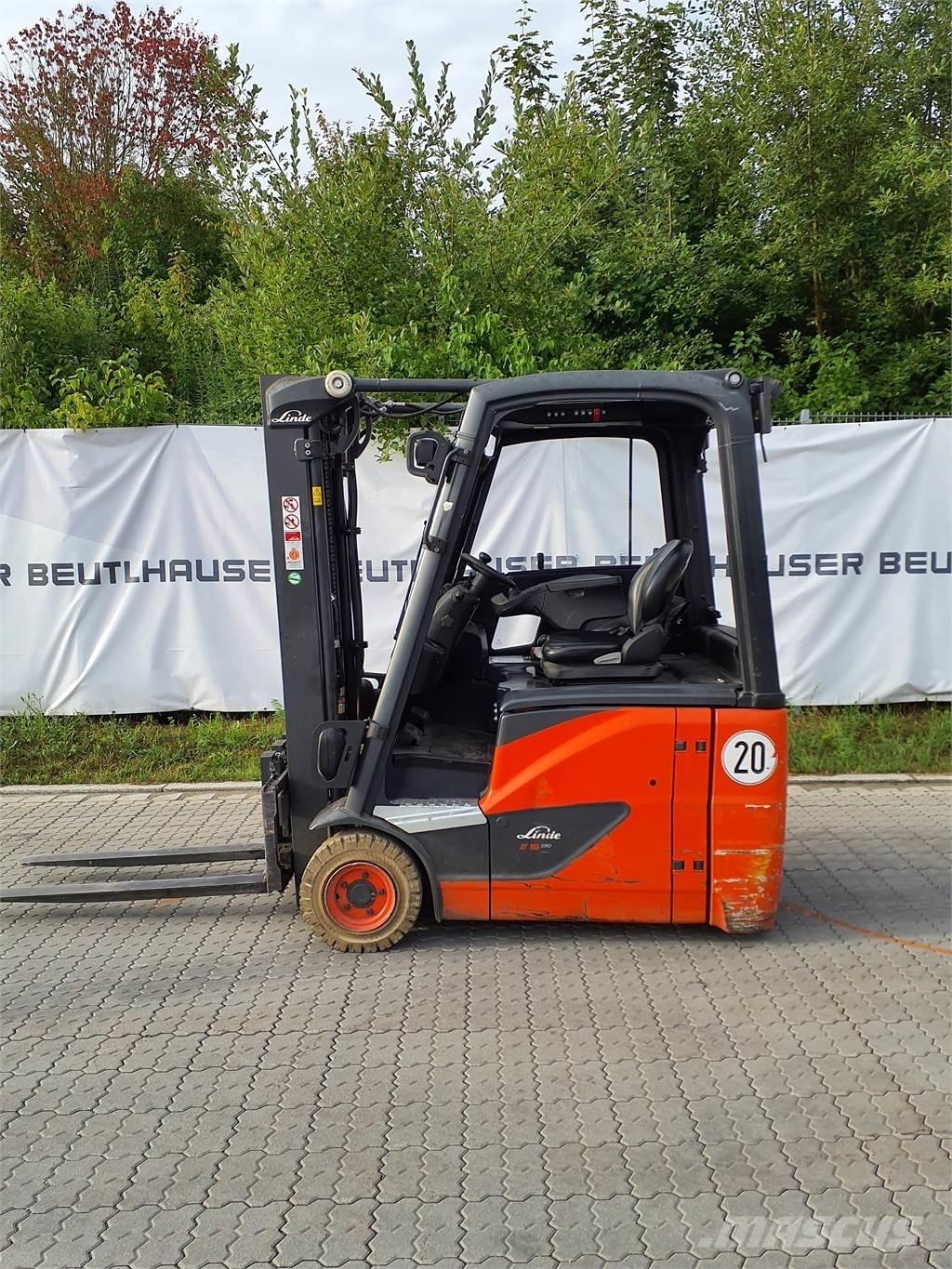 Linde E16 Električni viličarji