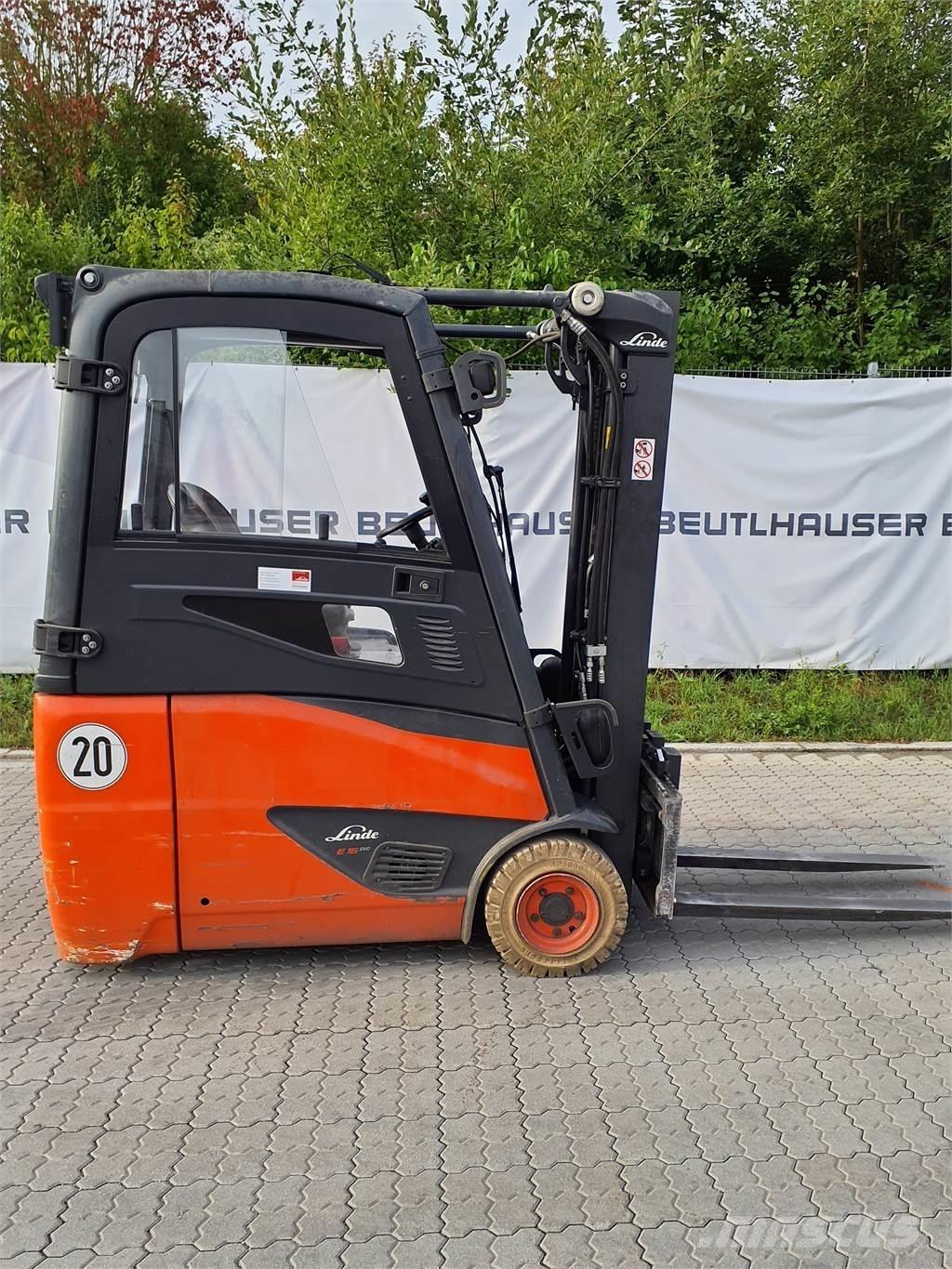 Linde E16 Električni viličarji