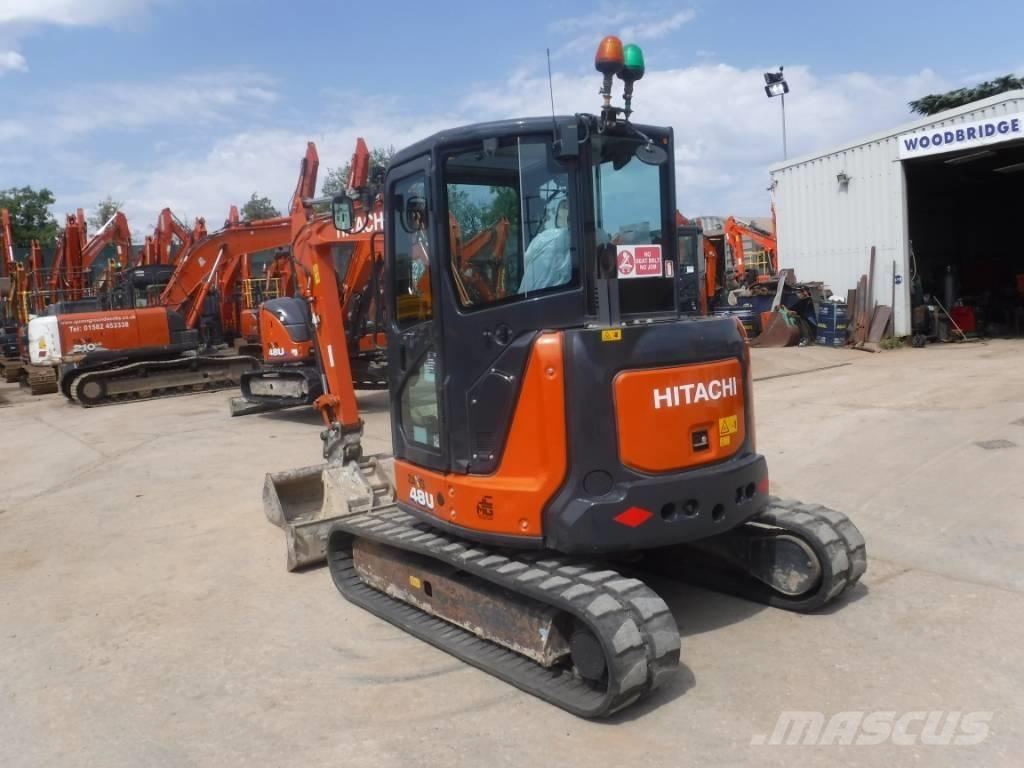 Hitachi ZX 48 U-6 Mini bagri <7t