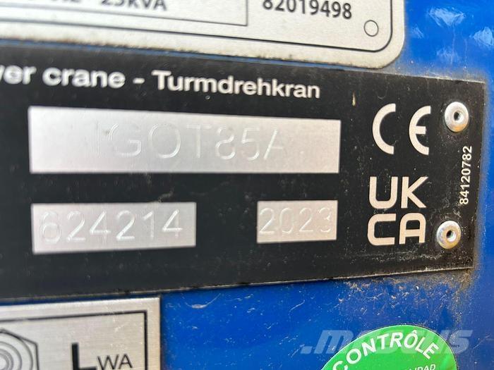 Potain IGO T 85 A Stolpni žerjavi