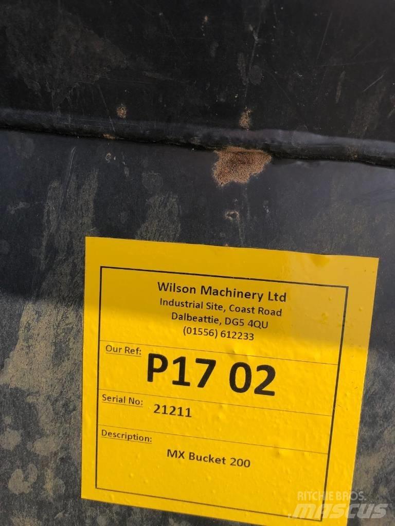 MX 200 Bucket Priključki za čelni nakladalec