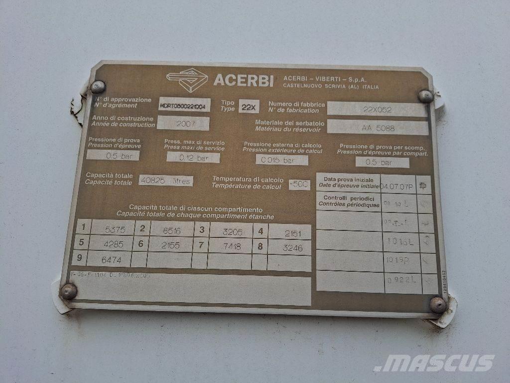 Acerbi ASO64003SP Polprikolice cisterne