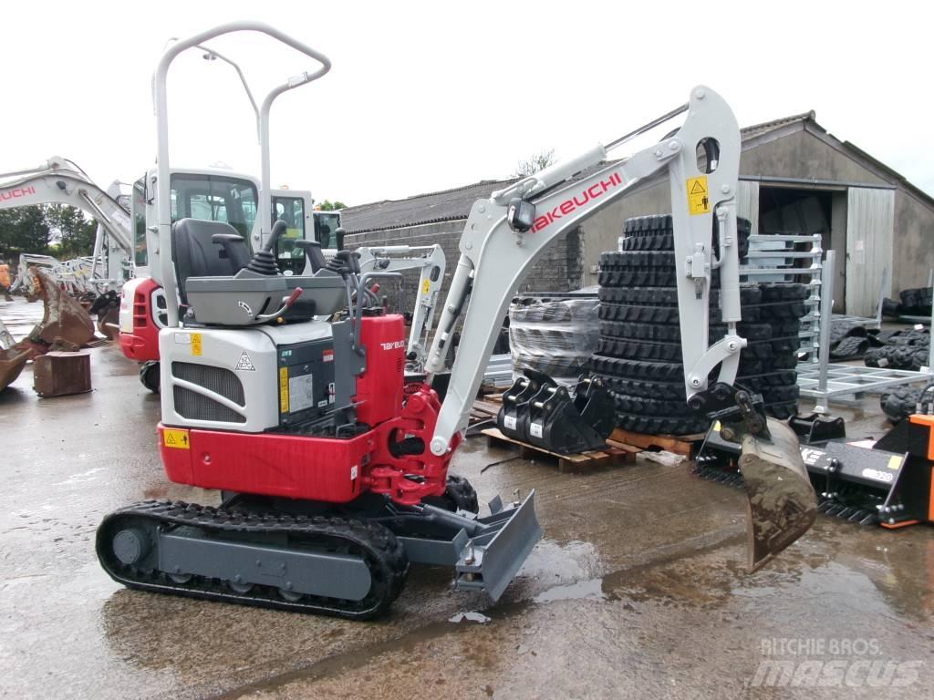 Takeuchi TB 210 R Mini bagri <7t