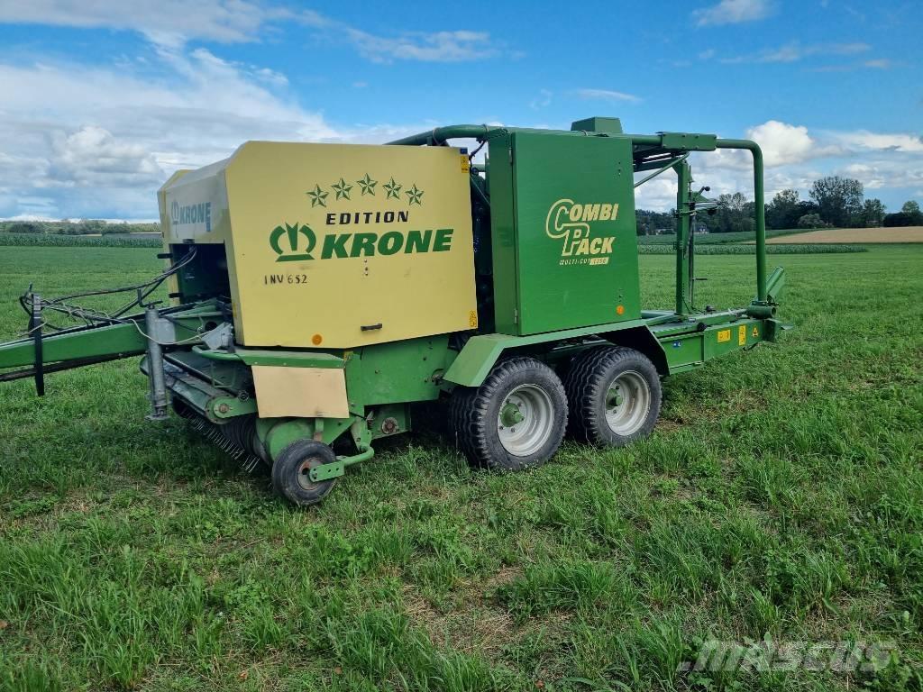 Krone Comprima F125 Balirke (okrogle bale)