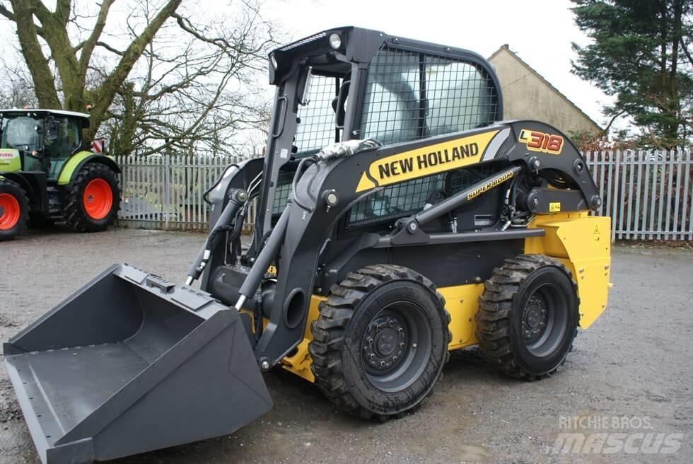 New Holland L 318 Mini nakladalci