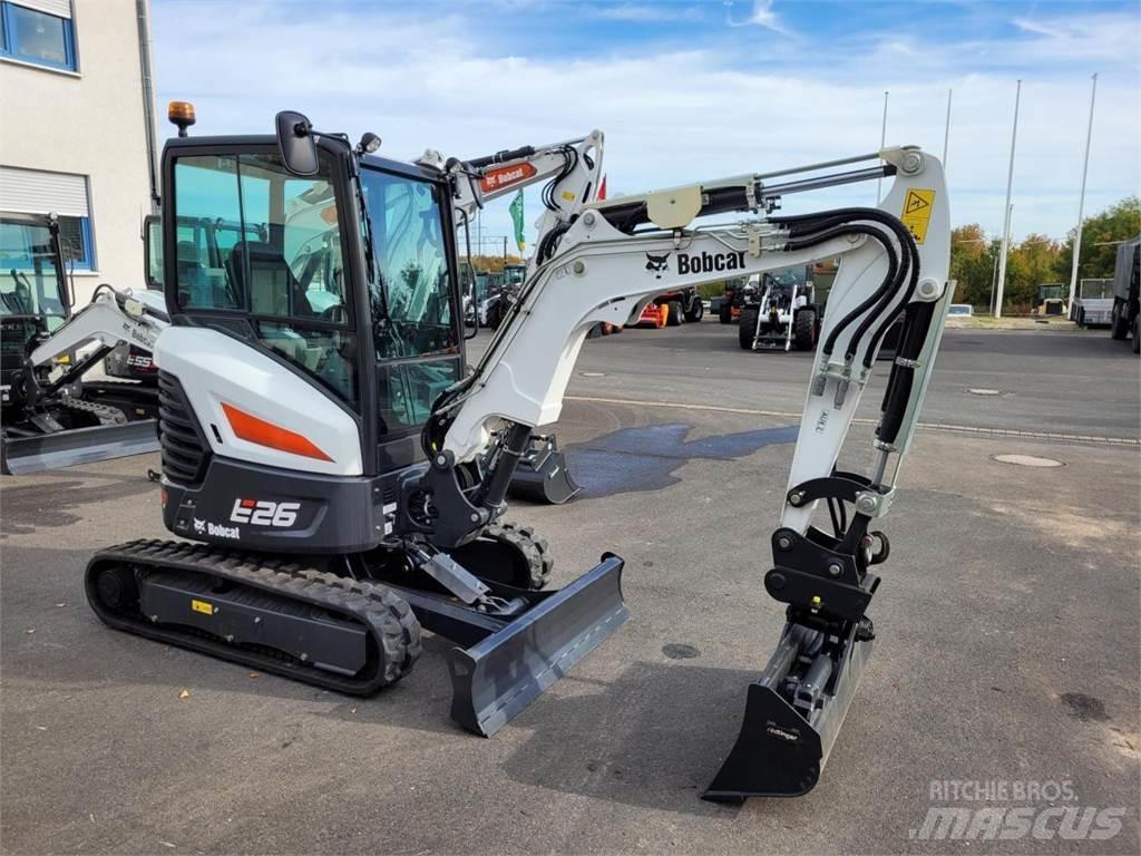 Bobcat E 26 Mini bagri <7t