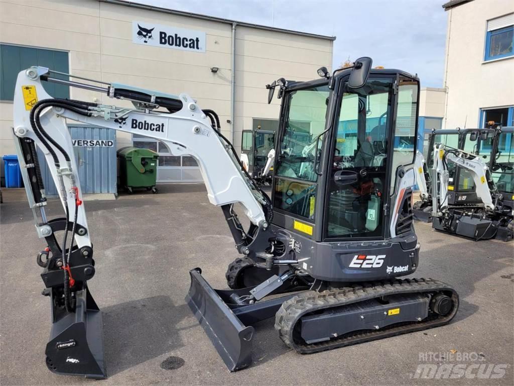 Bobcat E 26 Mini bagri <7t