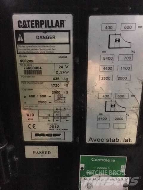 CAT NSR20N Samopogonski ročni viličarji