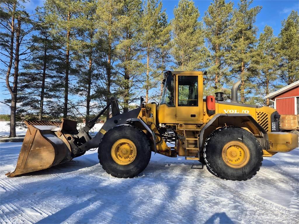 Volvo L120E Kolesni nakladalci