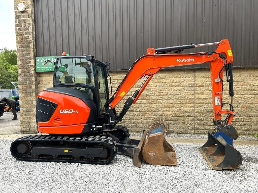 Kubota U50-4 Mini bagri <7t