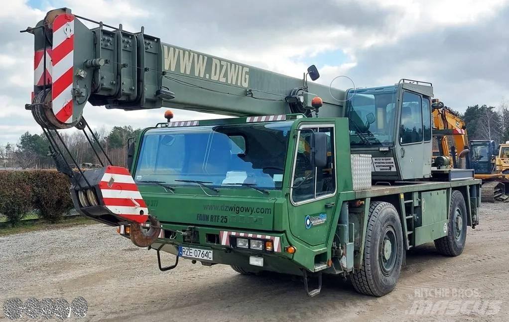 Faun RTF-25 Rabljeni žerjavi za vsak teren