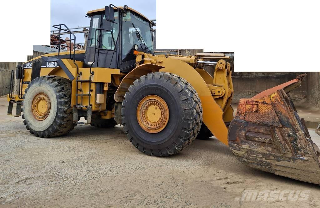 CAT 980 G II Kolesni nakladalci