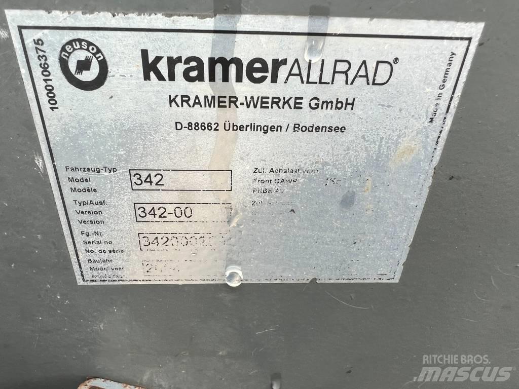 Kramer 380 shovel Kolesni nakladalci