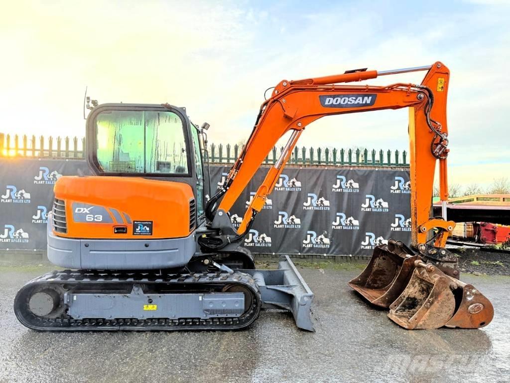 Doosan DX 63-3 Bagri goseničarji