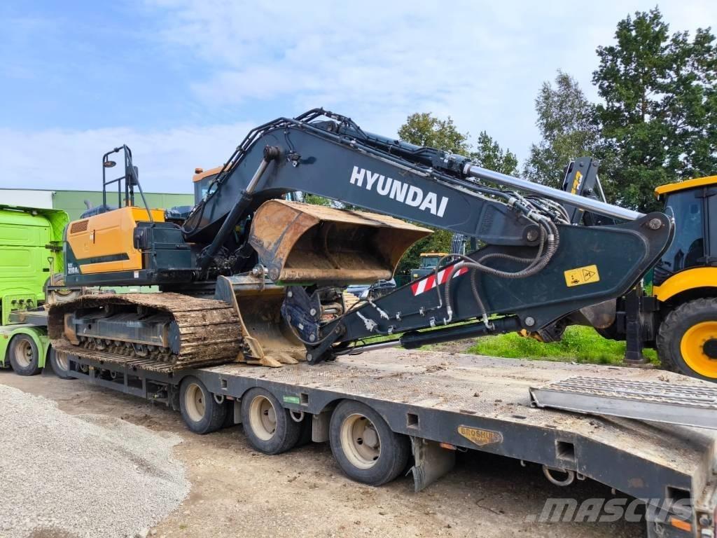 Hyundai HX 210 AL Bagri goseničarji