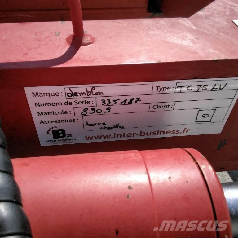 Demblon TC 75 LV Obračalni plugi