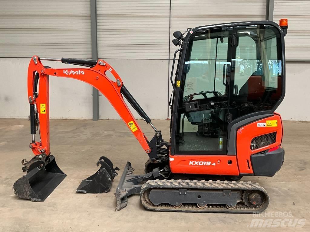 Kubota KX 019-4 Mini bagri <7t